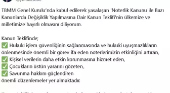 Noterlik Kanunu'nda Önemli Düzenlemeler Yapıldı