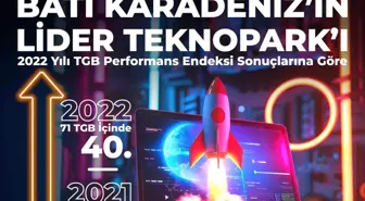 Zonguldak Teknopark, Performans Endeksi'nde 40'ıncı Sıraya Yükseldi