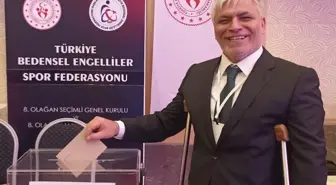 Alpaslan Erkoç, Bedensel Engelliler Spor Federasyonu Başkanı Seçildi