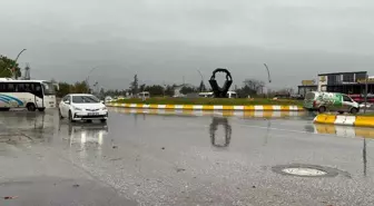 Edirne'de Sağanak Yağmur Trafiği Olumsuz Etkiledi