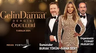 Gelin Damat Dergisi Ödül Töreni, 11 Aralık'ta Portaxe'de!