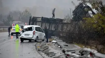 Amasya'da Trafik Kazasında Yaralanan Olmadı