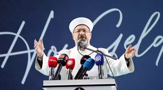 Diyanet İşleri Başkanı Erbaş: Kudüs'te Soykırım Yapılıyor