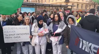 İsveç'te İsrail Protesto Edildi