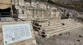 Sagalassos Antik Kenti'nde 1892 Yıllık Hadrianus Çeşmesi Restorasyon Çalışmaları Devam Ediyor