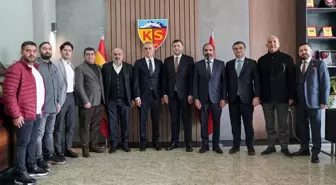 TFF Başkanı Hacıosmanoğlu Kayserispor'u Ziyaret Etti