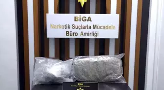 Çanakkale'de Uyuşturucu Operasyonu: 1 Kilo 682 Gram Skunk Ele Geçirildi