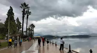 Yağmur Sonrası Köyceğiz Kordonunda Yoğunluk