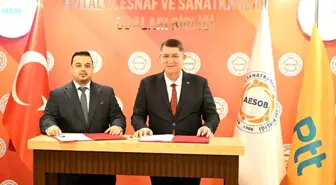 AESOB ve PTT Arasında İş Birliği Protokolü İmzalandı