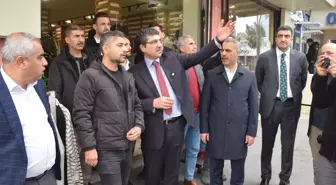 AK Parti Milletvekili Nasıroğlu'ndan Esnaf Ziyareti