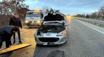 Afyonkarahisar'da Trafik Kazası: 2 Yaralı