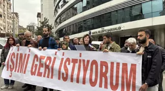 Kartal Belediyesi'nde İşten Çıkarma Protestosu