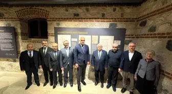 Kültür ve Turizm Bakanı Mehmet Nuri Ersoy, Ali Kuşçu eserler sergisine katıldı