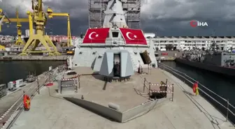 Milli karakol gemisi TCG AKHİSAR yerli ve milli silah sistemleriyle dikkat çekiyor