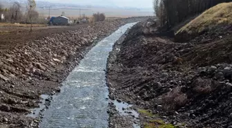 Muş'ta Tarım Arazileri İçin Dere Islah Çalışmaları Başladı