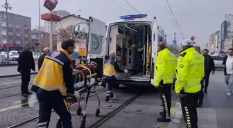 Kayseri'de Yaya Minibüsün Çarpması Sonucu Yaralandı