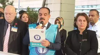 Sağlık-Sen Siirt Şubesi'nden Sağlık Çalışanları İçin Hak İyileştirme Talebi