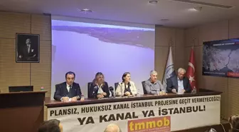 TMMOB'dan 'Kanal İstanbul' Keşfine Tepki: 'Bilimden ve Akıldan Uzak Bu Proje Israrınızdan Vazgeçin'