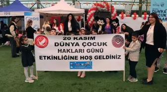 Hatay'da 20 Kasım Dünya Çocuk Hakları Günü Etkinliği Düzenlendi