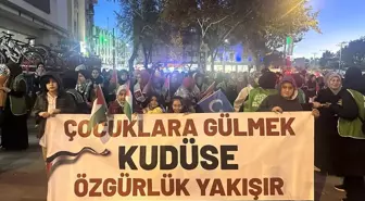 İHH'dan Filistinli Çocuklar İçin Destek Yürüyüşü