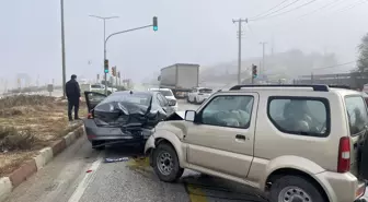 Manisa Kula'da Zincirleme Trafik Kazası: 2 Yaralı