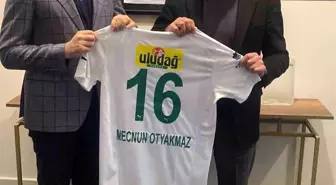 Bursaspor Başkanı Enes Çelik'ten TFF'ye Ziyaret