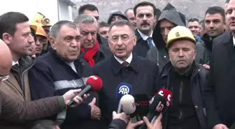 Fuat Oktay, Çayırhan Termik Santrali'nde: 'Ortak Bir Çözüm Geliştirilmesi Konusunda Görüşmeler Devam Ediyor'