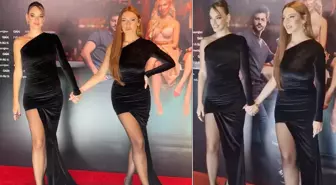 Hadise ve Seda Bakan 'Esas Oğlan' filminin galasında aynı kıyafeti giydi