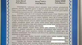 İzinsiz Gününde Firari Hükümlüyü Takip Ederek Yakalayan Polis 'Ayın Polisi' Seçildi