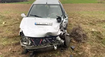 Tekirdağ'da Otomobil ile Tır Çarpıştı: 1 Yaralı