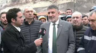 Milli Yol Partisi Genel Başkanı Çayır, Madencilere Destek Verdi