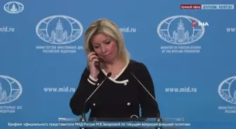 Zaharova'ya Balistik Füze Uyarısı