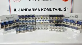 Van'da 860 Paket Kaçak Sigara Ele Geçirildi