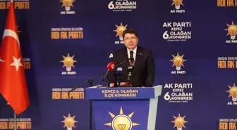 Adalet Bakanı Tunç AK Parti Kepez 6. Olağan İlçe Kongresi'nde konuştu Açıklaması