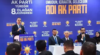 AK Parti Sözcüsü Ömer Çelik, Adana'da partisinin ilçe kongresinde konuştu Açıklaması