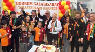 Bodrum Galatasaray Taraftarları Derneği'nin Yeni Lokali Coşkuyla Açıldı