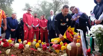 Galatasaray, Yiğit Kurt'un Mezarı'nı Ziyaret Etti