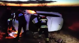 Konya'da Otomobil Takla Attı: 3 Yaralı