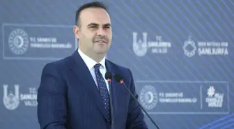 Sanayi ve Teknoloji Bakanı Kacır, Şanlıurfa'da toplu açılış töreninde konuştu Açıklaması