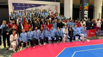 Türkiye Avrupa Ümitler Taekwondo Şampiyonası'nda Takım Halinde Şampiyon Oldu