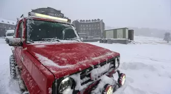 Uludağ'da Kar Yağışı Başladı, Kayak Sezonu Yolda