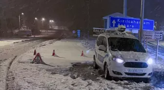 Ilgaz'da Kar Yağışı nedeniyle Mahsur Kalan 4 Kişi Kurtarıldı