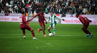 Trendyol Süper Lig'de Konyaspor ve Hatayspor 1-1 Berabere Kaldı