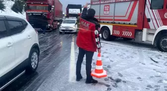 Bolu Tüneli'nde Zincirleme Trafik Kazası: Van Hak Arama Kurtarma Ekipleri Müdahalede Bulundu