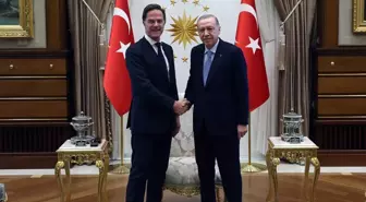 Cumhurbaşkanı Erdoğan, NATO Genel Sekreteri Rutte'yi ağırladı