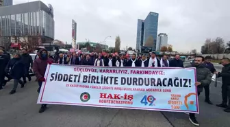 HAK-İŞ Genel Başkanı Arslan: 'ILO'nun C190 sayılı 'Şiddet ve Taciz Sözleşmesi'nin Türkiye tarafından onaylanmasını istiyoruz'