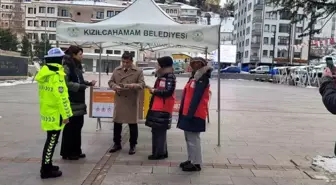 Kızılcahamam'da Kadına Yönelik Şiddetle Mücadele Etkinliği