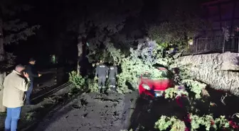 KKTC'de Şiddetli Fırtına Hayatı Olumsuz Etkiledi