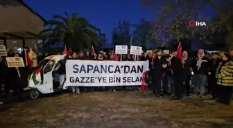 Sakarya'da Filistin'e destek yürüyüşü