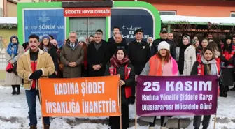 Yozgat'ta Kadına Şiddete Hayır Durağı Açıldı